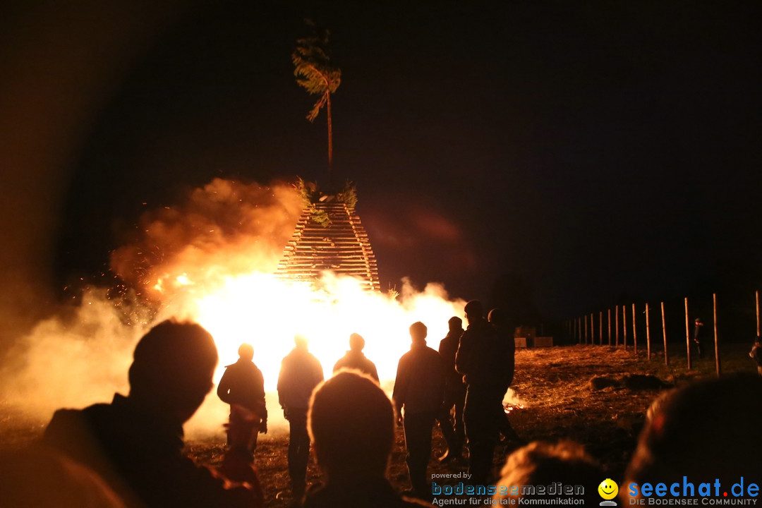 Funkenfeuer Fasnet - Unteruhldingen und Ittendorf Markdorf, 09.03.2019