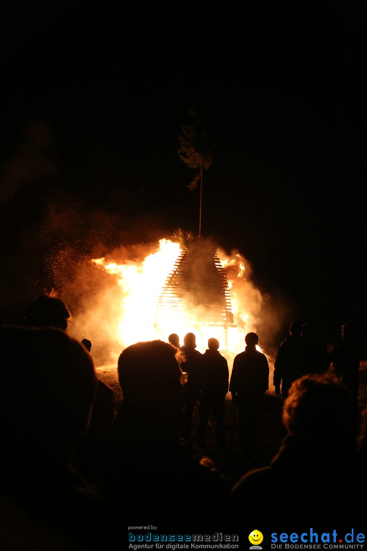 Funkenfeuer Fasnet - Unteruhldingen und Ittendorf Markdorf, 09.03.2019