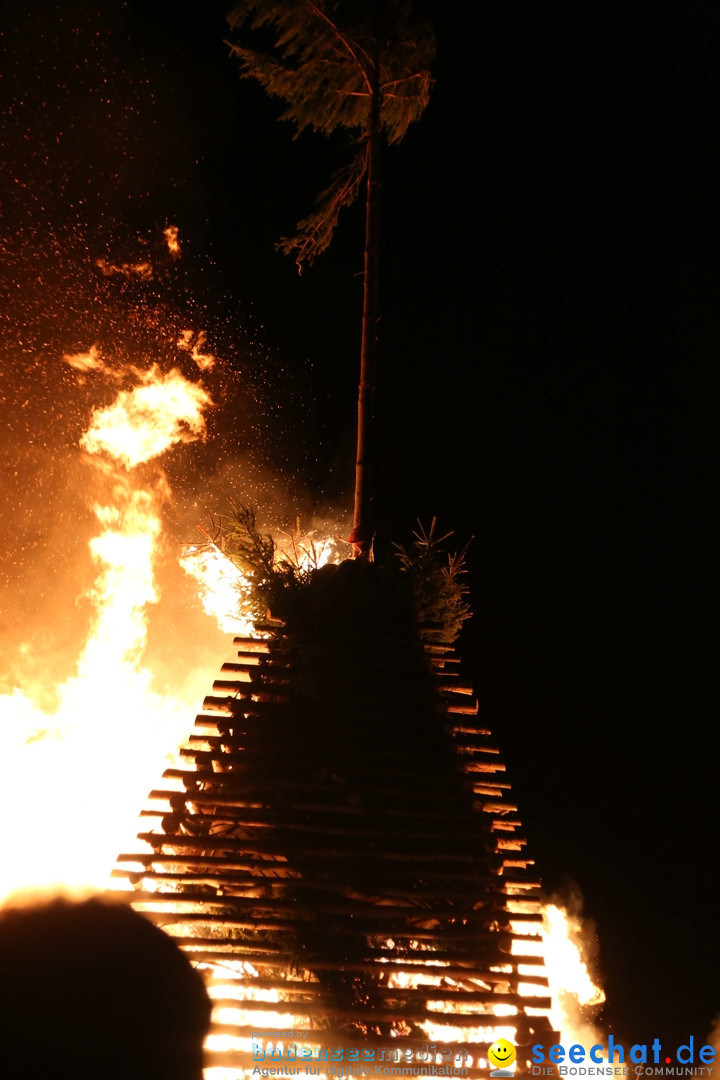 Funkenfeuer Fasnet - Unteruhldingen und Ittendorf Markdorf, 09.03.2019