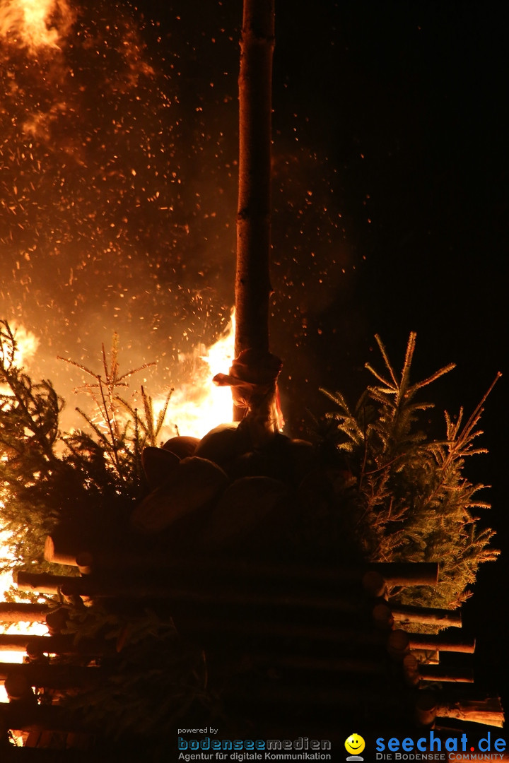 Funkenfeuer Fasnet - Unteruhldingen und Ittendorf Markdorf, 09.03.2019