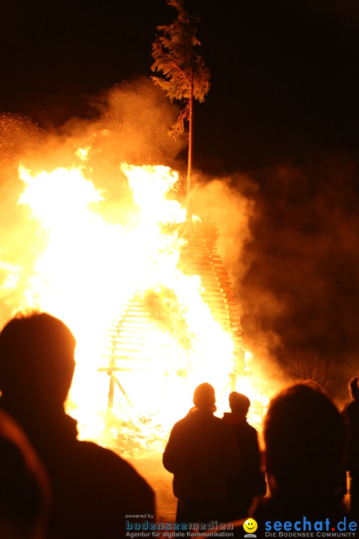 Funkenfeuer Fasnet - Unteruhldingen und Ittendorf Markdorf, 09.03.2019