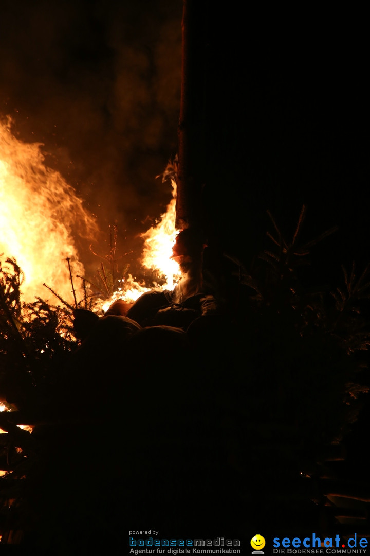 Funkenfeuer Fasnet - Unteruhldingen und Ittendorf Markdorf, 09.03.2019