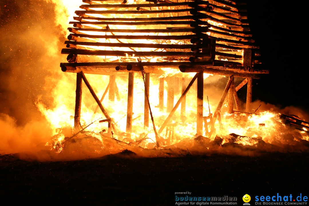 Funkenfeuer Fasnet - Unteruhldingen und Ittendorf Markdorf, 09.03.2019