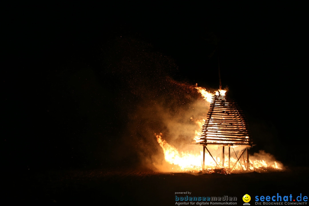 Funkenfeuer Fasnet - Unteruhldingen und Ittendorf Markdorf, 09.03.2019