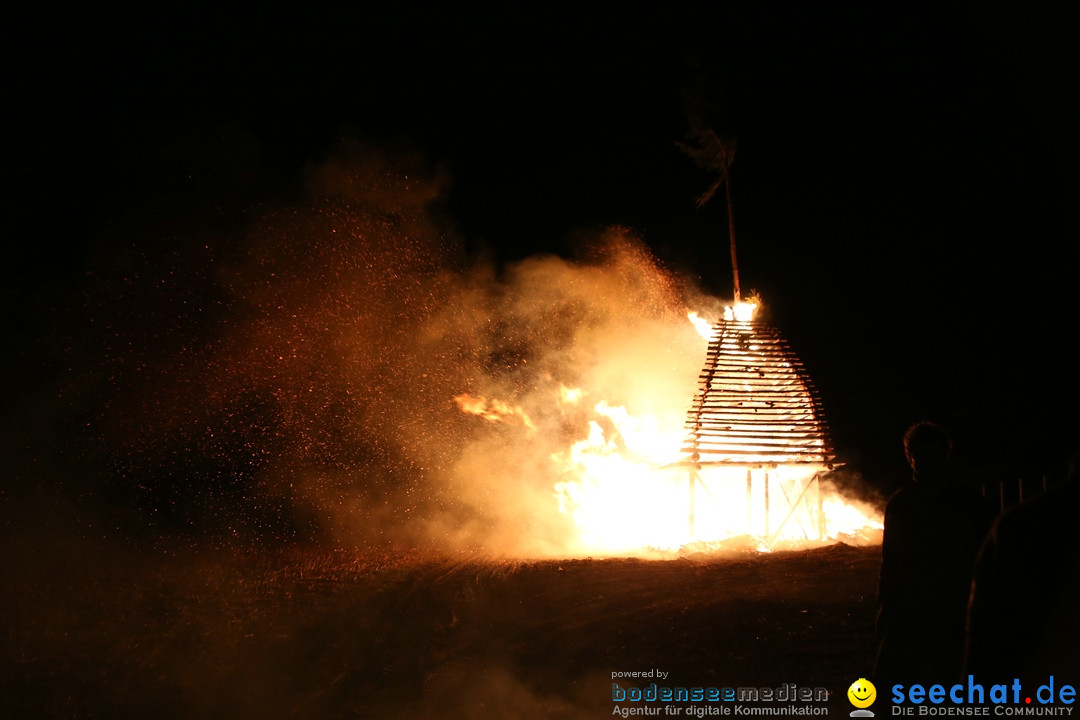 Funkenfeuer Fasnet - Unteruhldingen und Ittendorf Markdorf, 09.03.2019