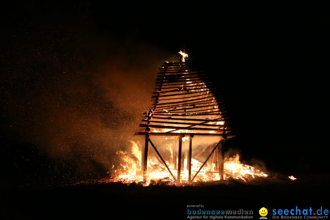 Funkenfeuer Fasnet - Unteruhldingen und Ittendorf Markdorf, 09.03.2019