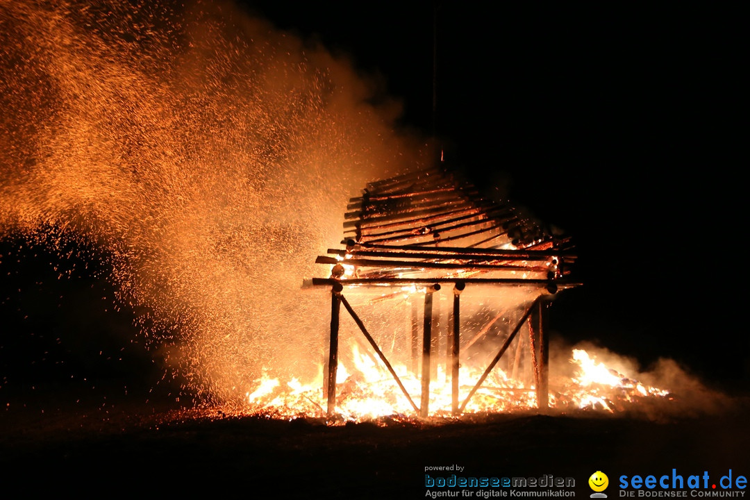 Funkenfeuer Fasnet - Unteruhldingen und Ittendorf Markdorf, 09.03.2019