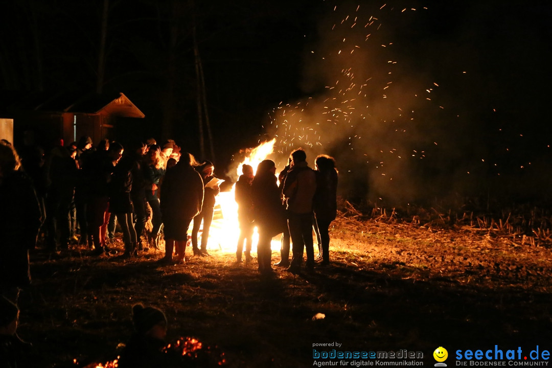 Funkenfeuer Fasnet - Unteruhldingen und Ittendorf Markdorf, 09.03.2019