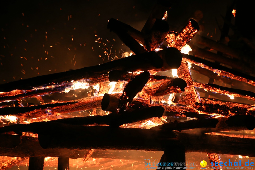 Funkenfeuer Fasnet - Unteruhldingen und Ittendorf Markdorf, 09.03.2019