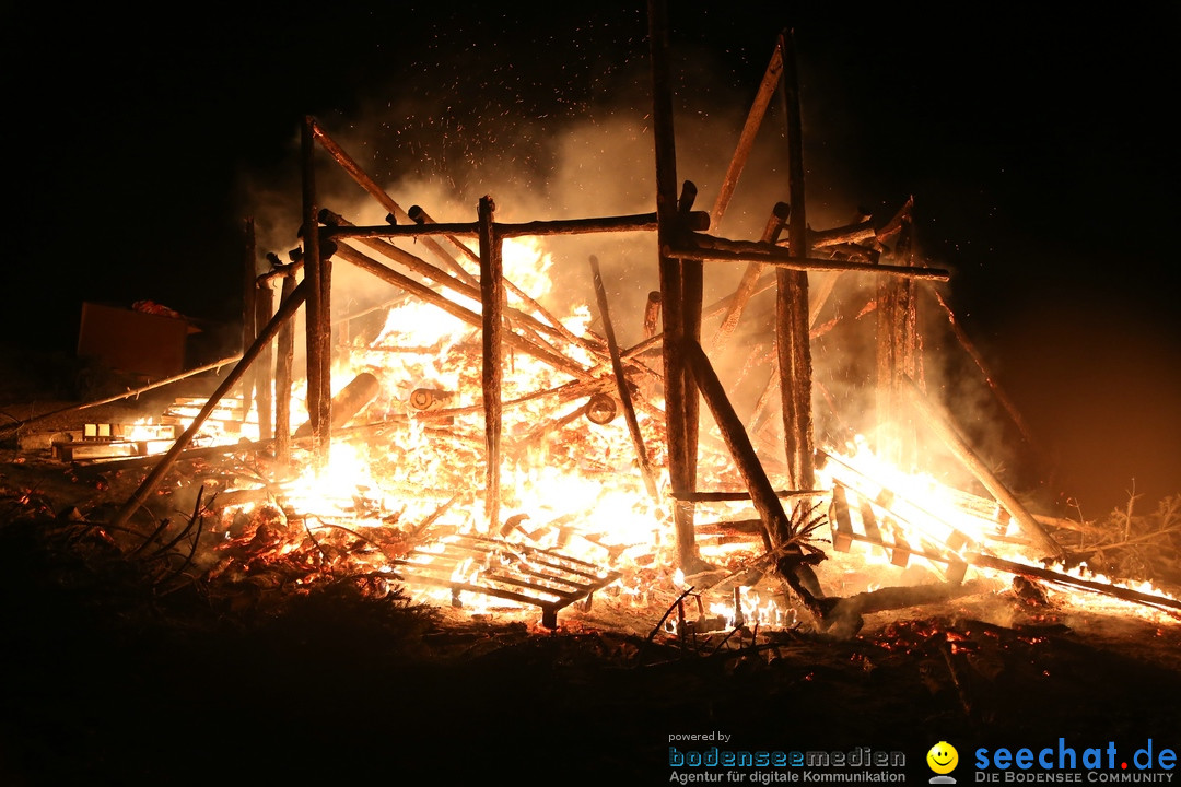 Funkenfeuer Fasnet - Unteruhldingen und Ittendorf Markdorf, 09.03.2019