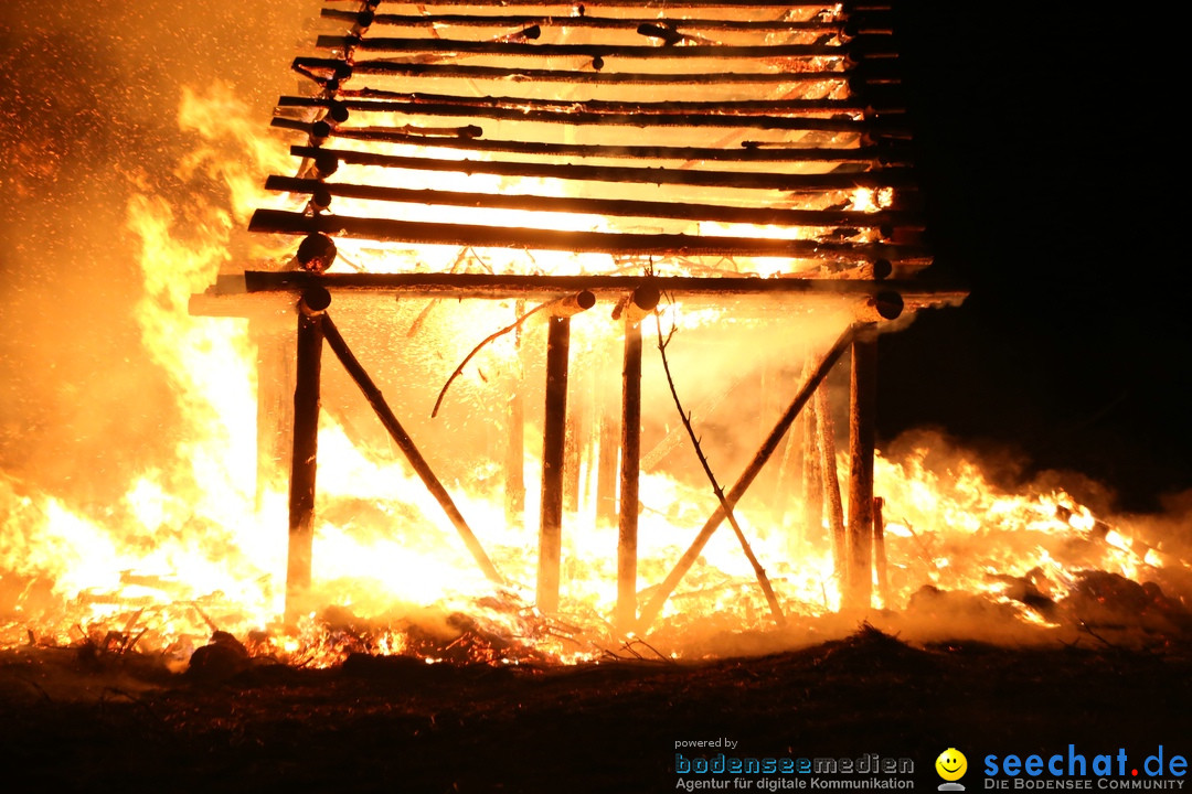 Funkenfeuer Fasnet - Unteruhldingen und Ittendorf Markdorf, 09.03.2019