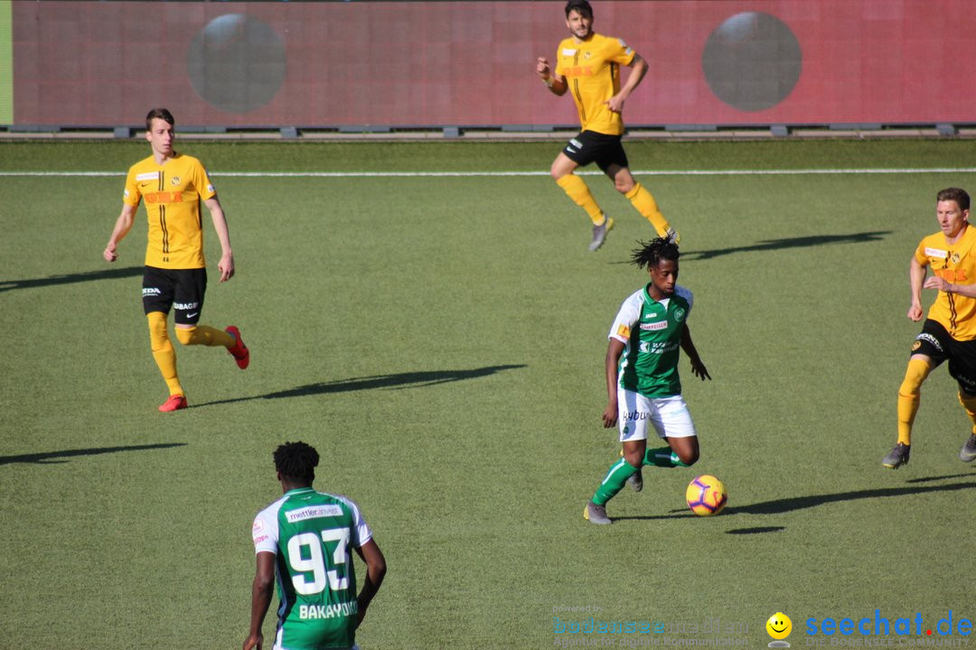 Young Boys YB vs. FS SG 1879 - St Gallen, 31.03.2019