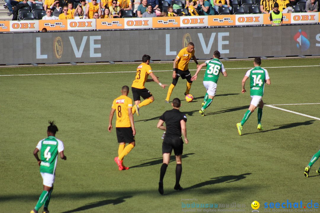 Young Boys YB vs. FS SG 1879 - St Gallen, 31.03.2019