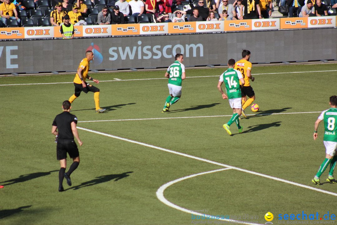 Young Boys YB vs. FS SG 1879 - St Gallen, 31.03.2019