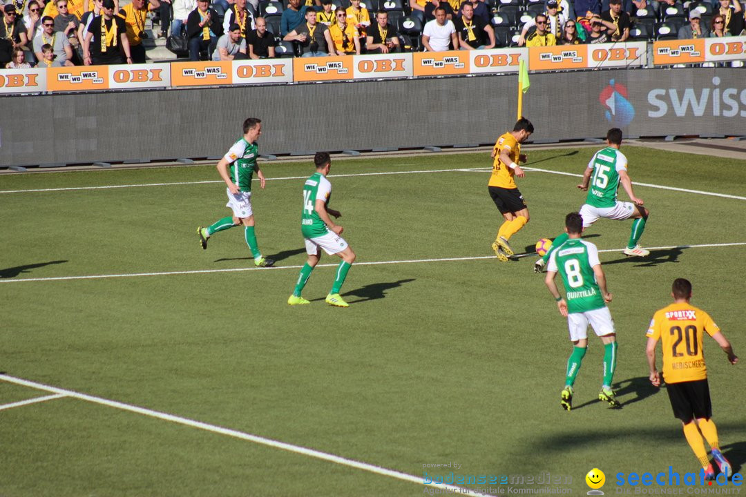 Young Boys YB vs. FS SG 1879 - St Gallen, 31.03.2019