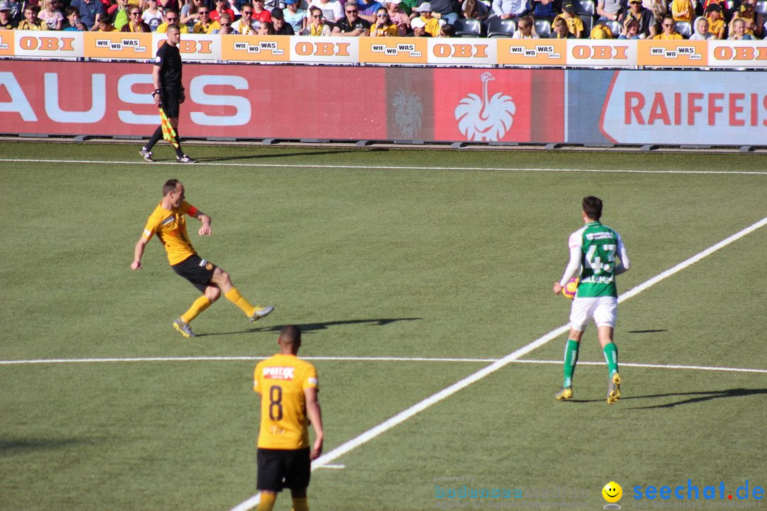 Young Boys YB vs. FS SG 1879 - St Gallen, 31.03.2019