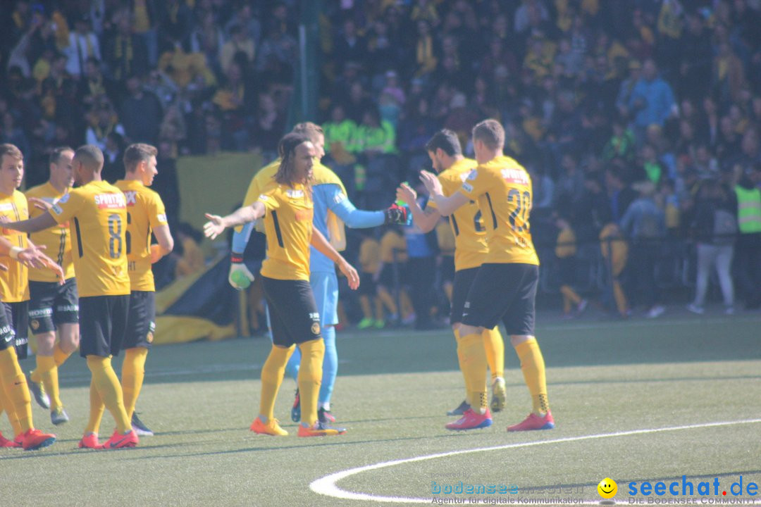 Young Boys YB vs. FS SG 1879 - St Gallen, 31.03.2019