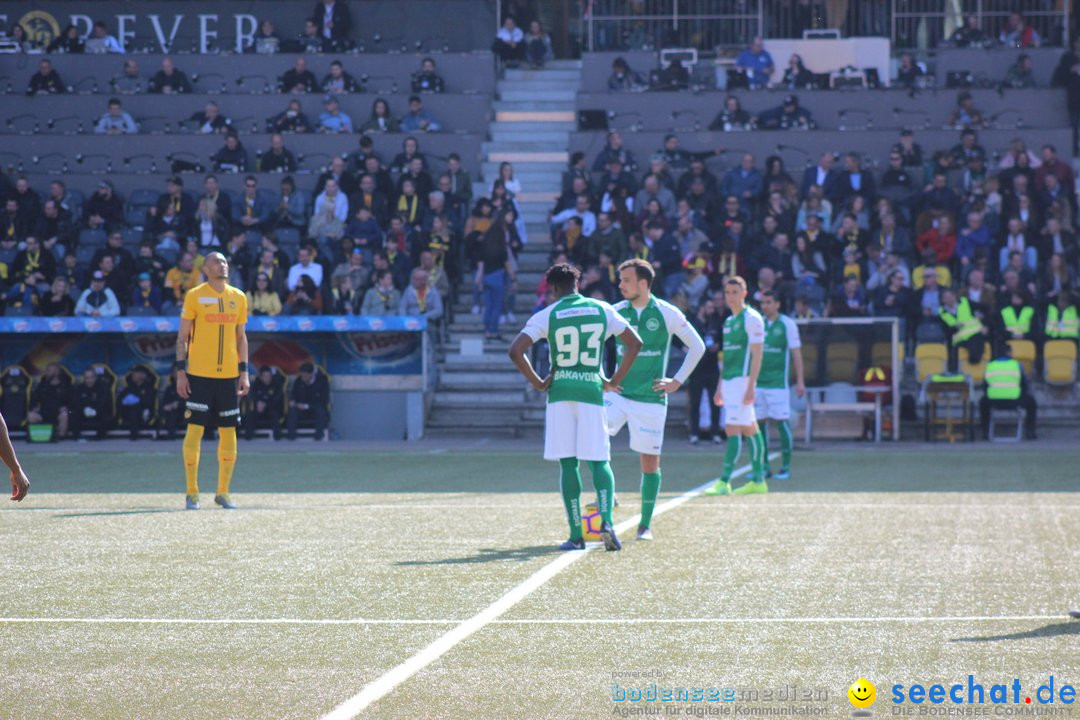 Young Boys YB vs. FS SG 1879 - St Gallen, 31.03.2019