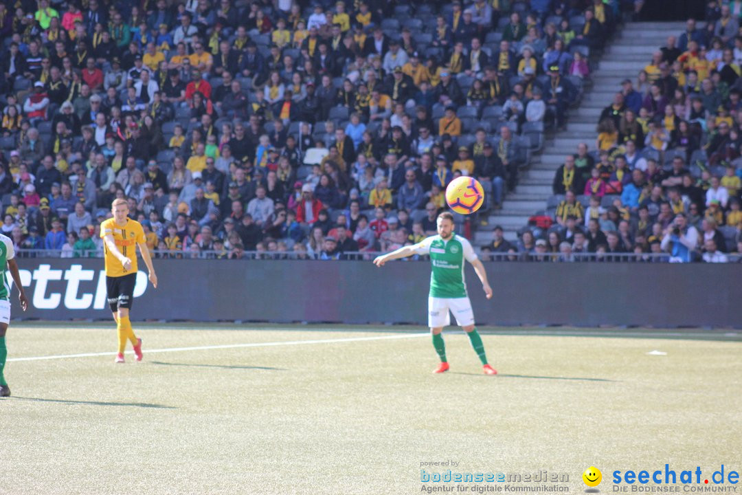 Young Boys YB vs. FS SG 1879 - St Gallen, 31.03.2019