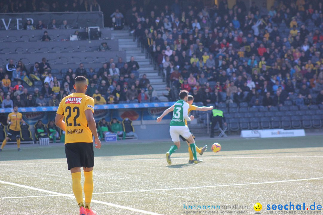 Young Boys YB vs. FS SG 1879 - St Gallen, 31.03.2019