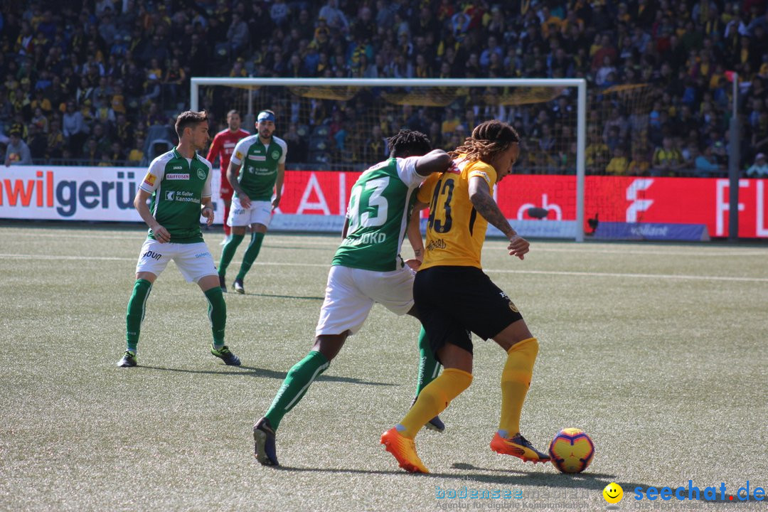 Young Boys YB vs. FS SG 1879 - St Gallen, 31.03.2019