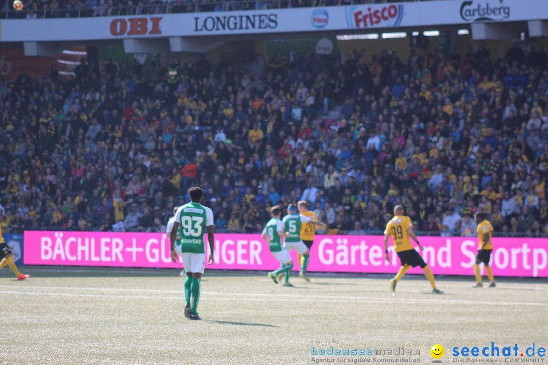 Young Boys YB vs. FS SG 1879 - St Gallen, 31.03.2019