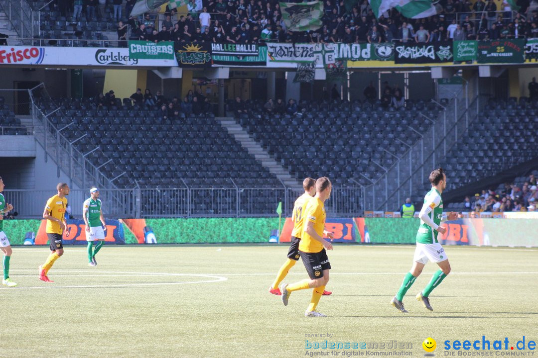 Young Boys YB vs. FS SG 1879 - St Gallen, 31.03.2019