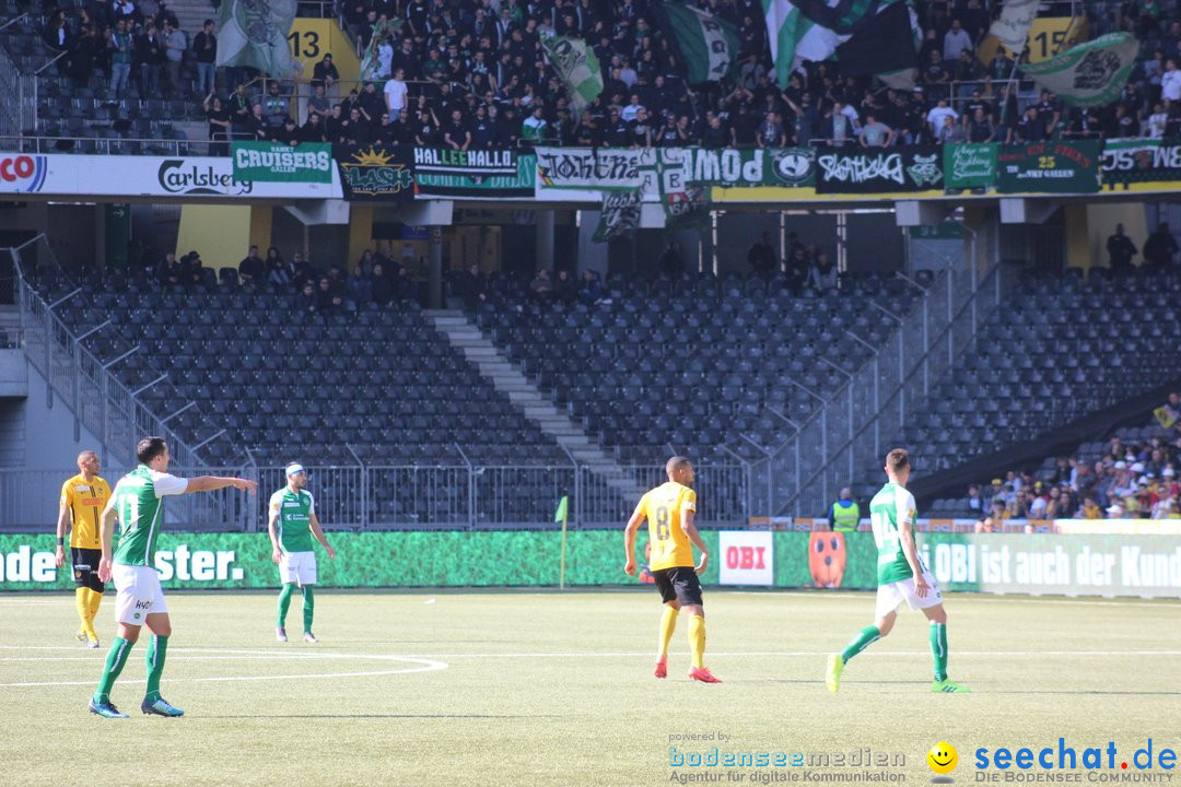 Young Boys YB vs. FS SG 1879 - St Gallen, 31.03.2019