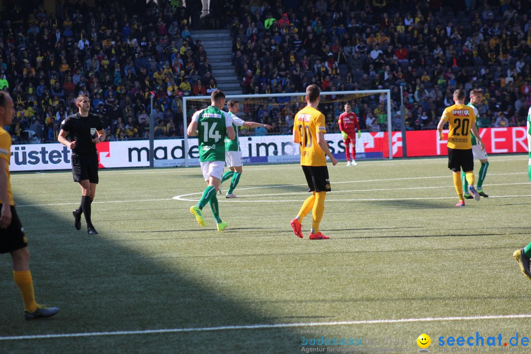 Young Boys YB vs. FS SG 1879 - St Gallen, 31.03.2019