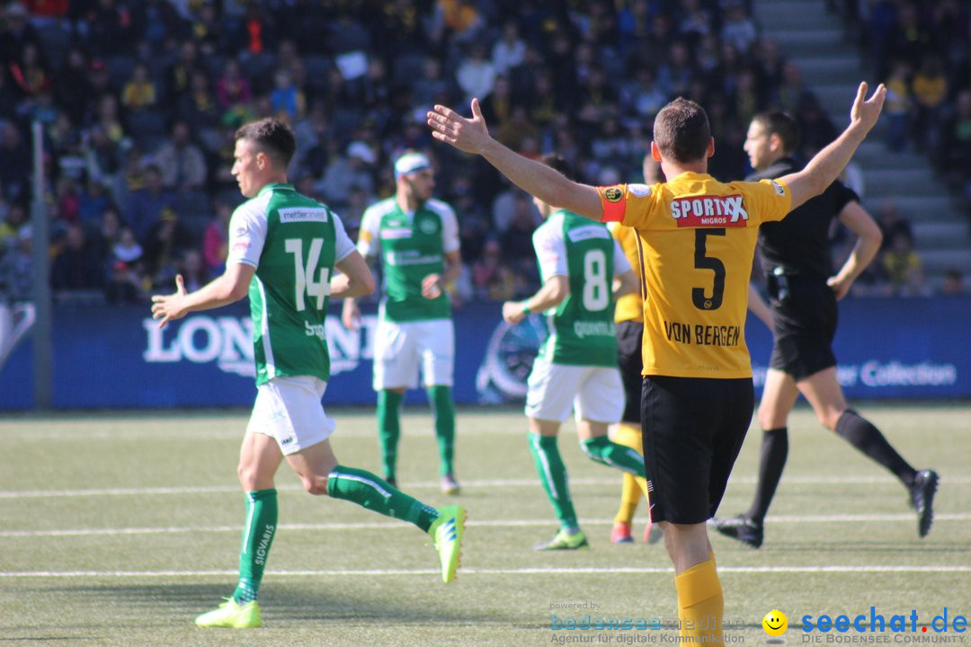 Young Boys YB vs. FS SG 1879 - St Gallen, 31.03.2019