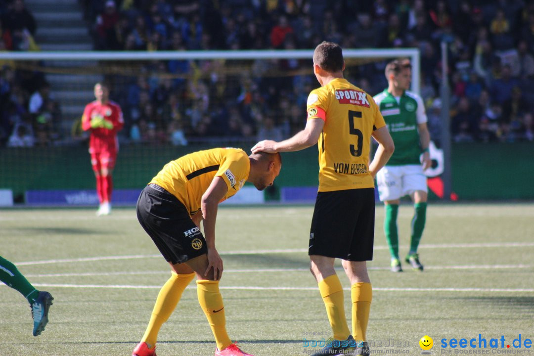 Young Boys YB vs. FS SG 1879 - St Gallen, 31.03.2019