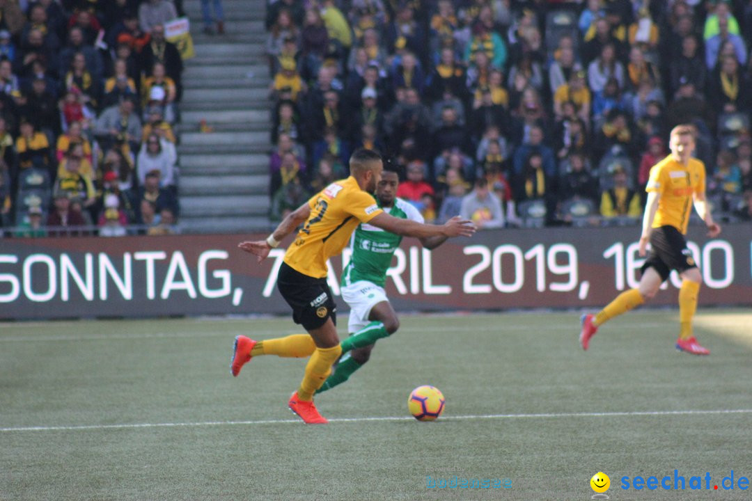 Young Boys YB vs. FS SG 1879 - St Gallen, 31.03.2019