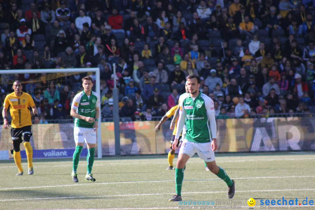 Young Boys YB vs. FS SG 1879 - St Gallen, 31.03.2019