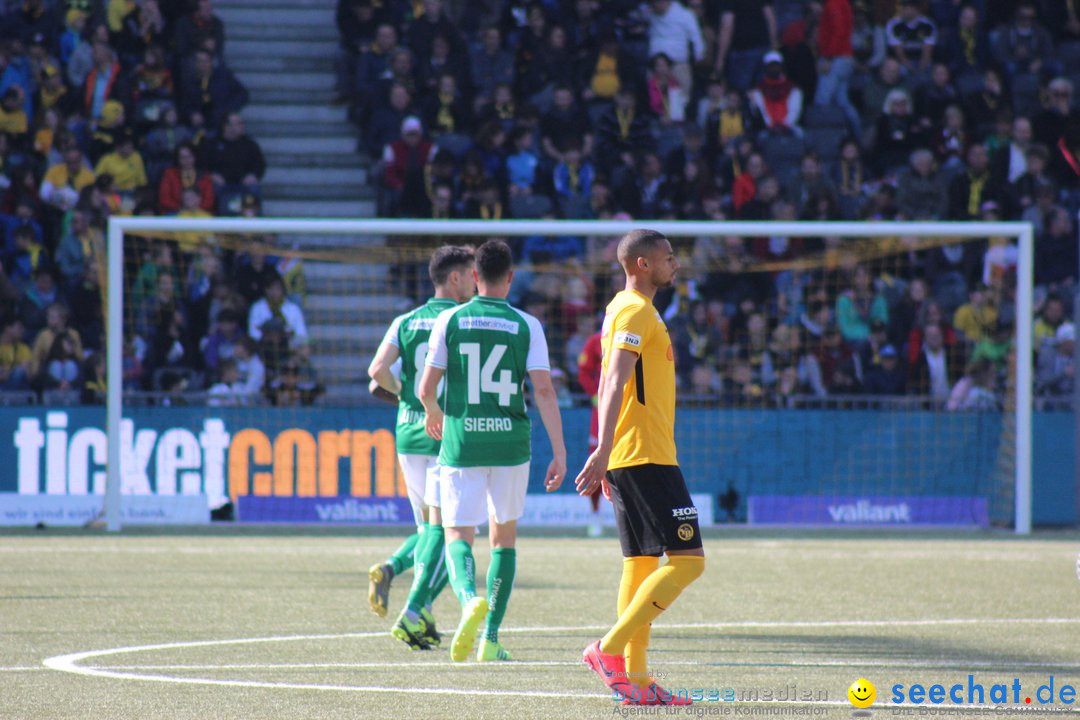 Young Boys YB vs. FS SG 1879 - St Gallen, 31.03.2019