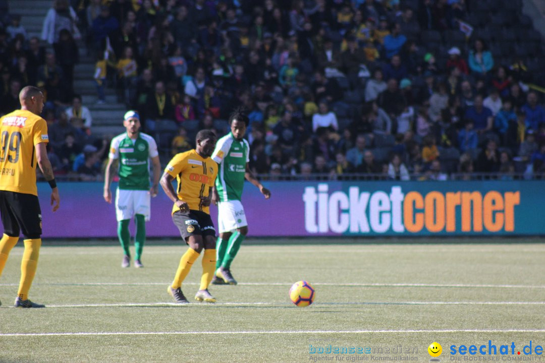 Young Boys YB vs. FS SG 1879 - St Gallen, 31.03.2019