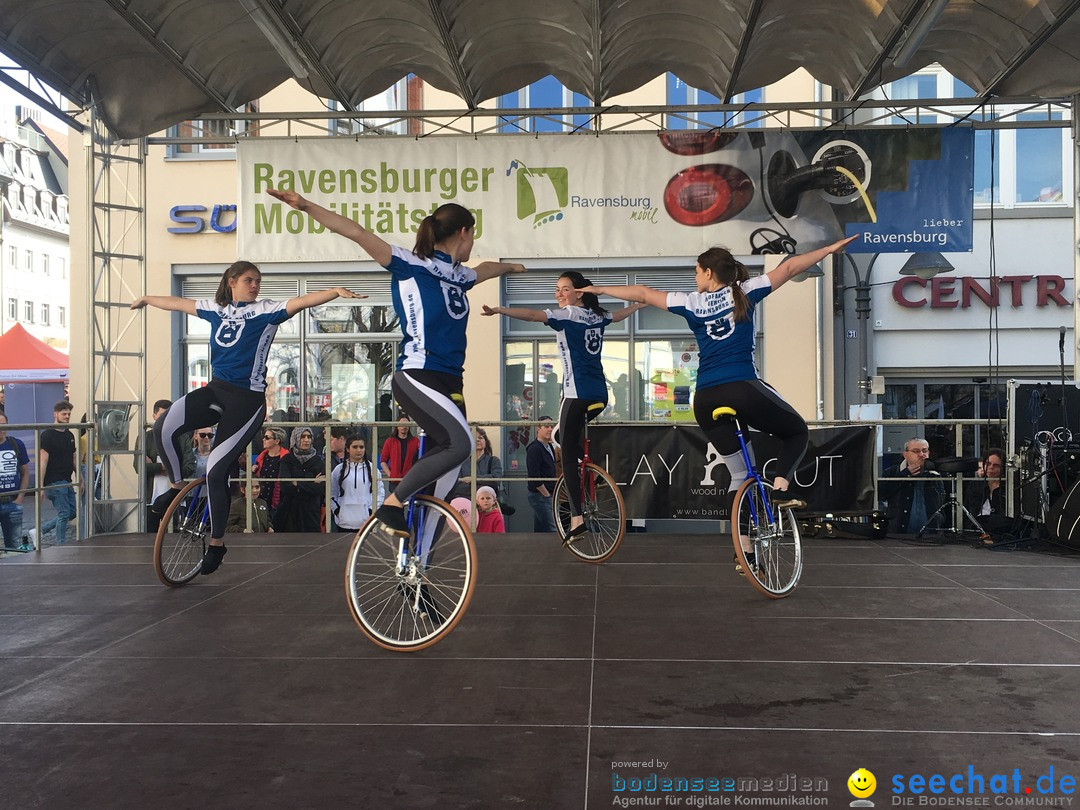 Verkaufsoffener Sonntag - Mobilitaetstag: Ravensburg am Bodensee, 31.03.201