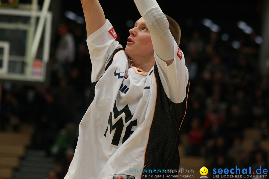 Basketball Bundesliga: ULM - BREMERHAVEN: Ulm, 27.02.2010