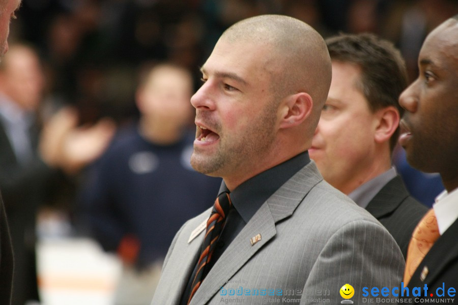 Basketball Bundesliga: ULM - BREMERHAVEN: Ulm, 27.02.2010