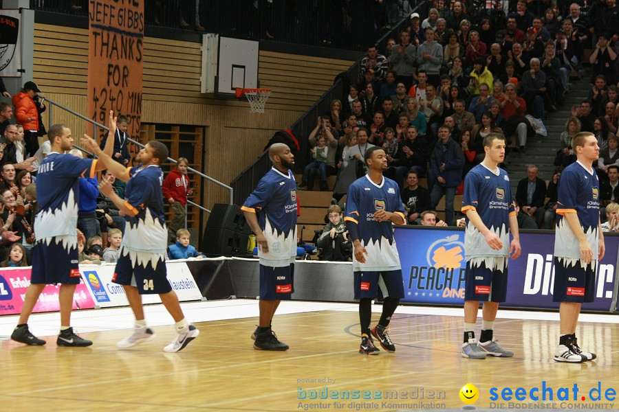 Basketball Bundesliga: ULM - BREMERHAVEN: Ulm, 27.02.2010