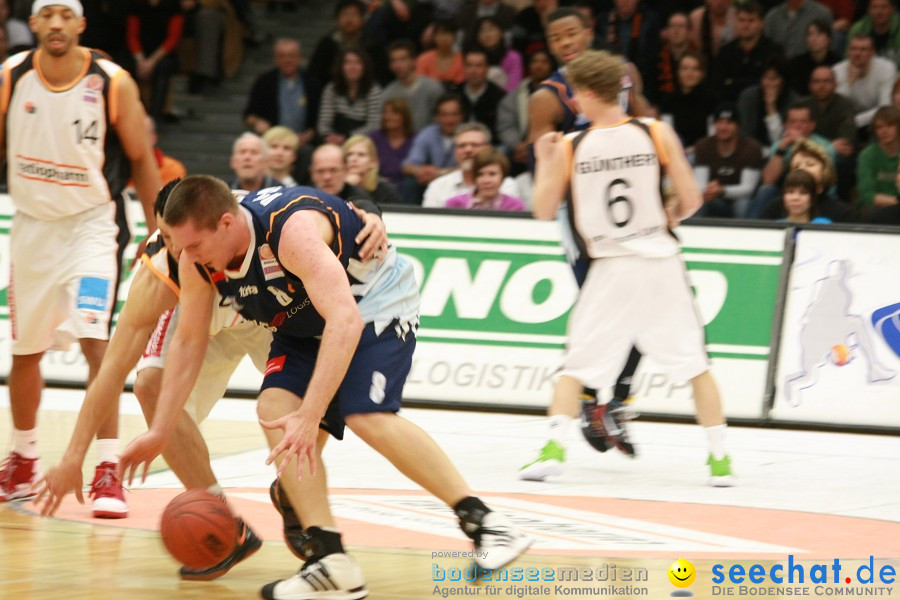 Basketball Bundesliga: ULM - BREMERHAVEN: Ulm, 27.02.2010