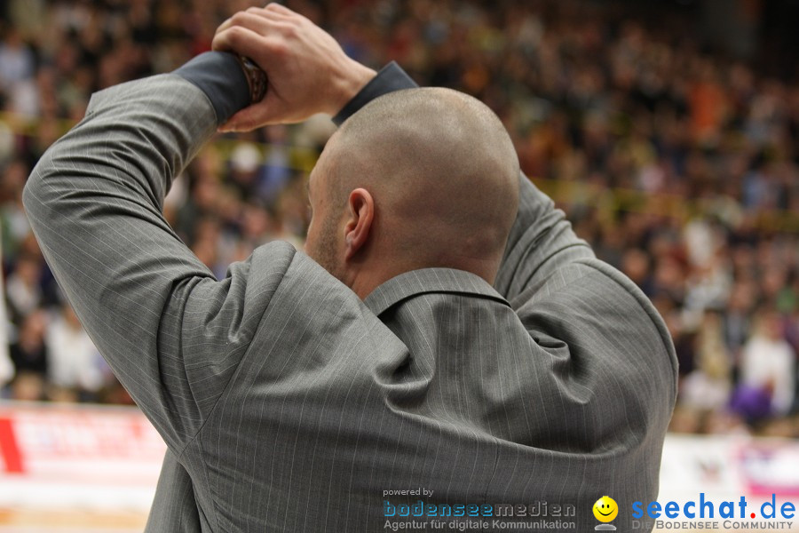 Basketball Bundesliga: ULM - BREMERHAVEN: Ulm, 27.02.2010