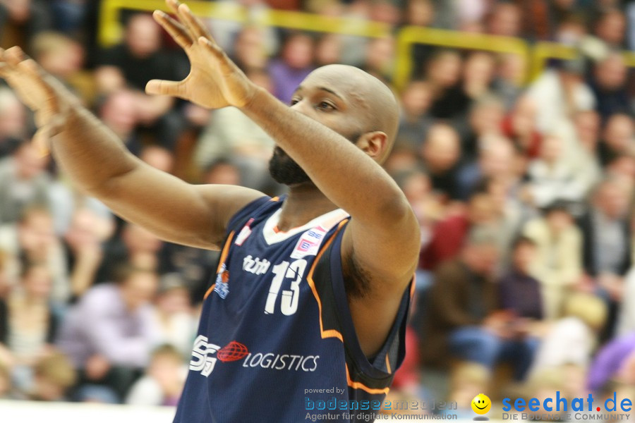 Basketball Bundesliga: ULM - BREMERHAVEN: Ulm, 27.02.2010