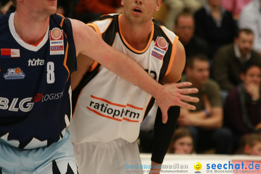 Basketball Bundesliga: ULM - BREMERHAVEN: Ulm, 27.02.2010