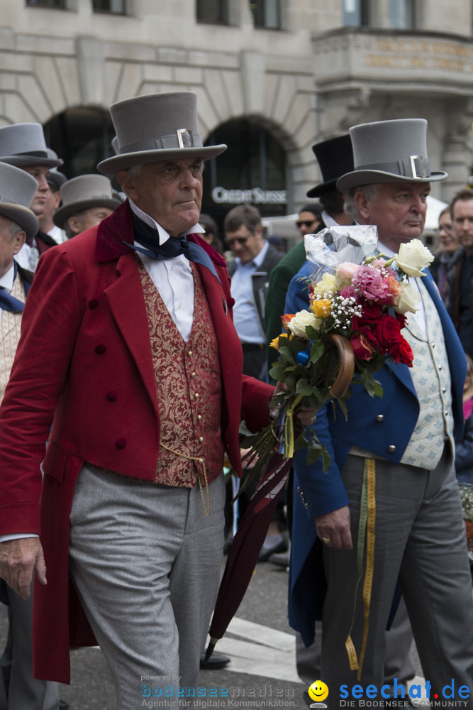 Sechselaeuten Kinderumzug - Fruehlingsfest: Zuerich, 08.04.2019