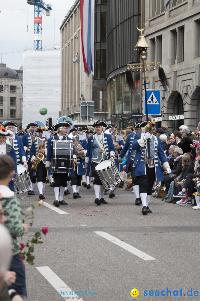 Sechselaeuten Kinderumzug - Fruehlingsfest: Zuerich, 08.04.2019