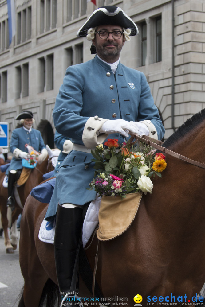 Sechselaeuten Kinderumzug - Fruehlingsfest: Zuerich, 08.04.2019