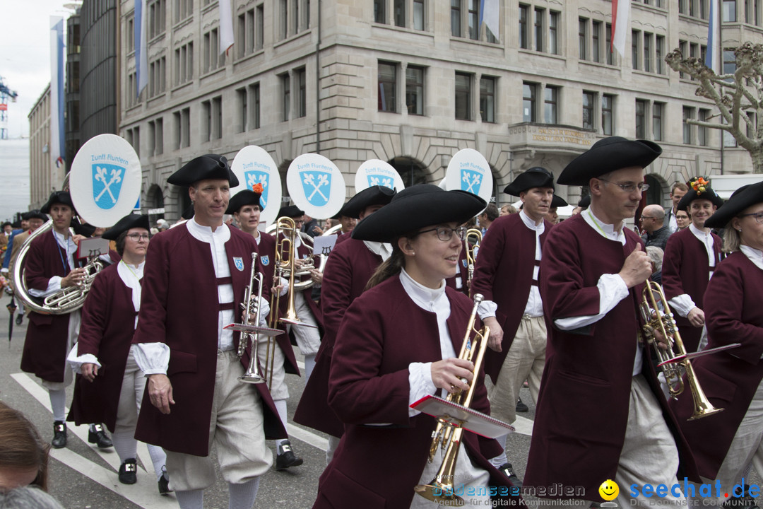 Sechselaeuten Kinderumzug - Fruehlingsfest: Zuerich, 08.04.2019