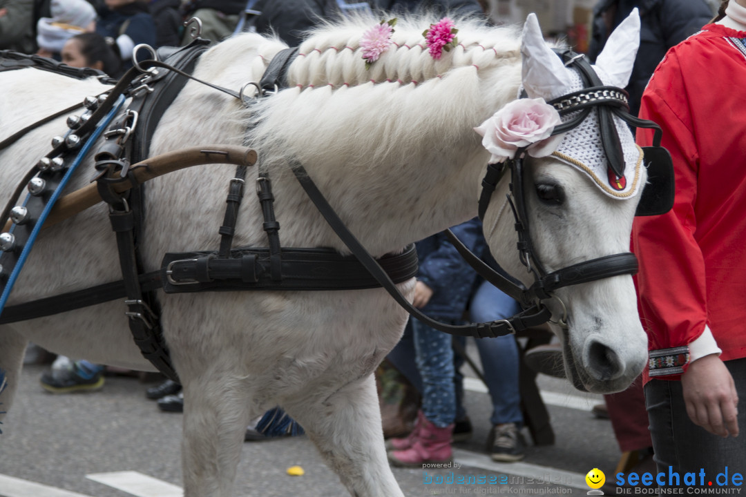 Sechselaeuten Kinderumzug - Fruehlingsfest: Zuerich, 08.04.2019