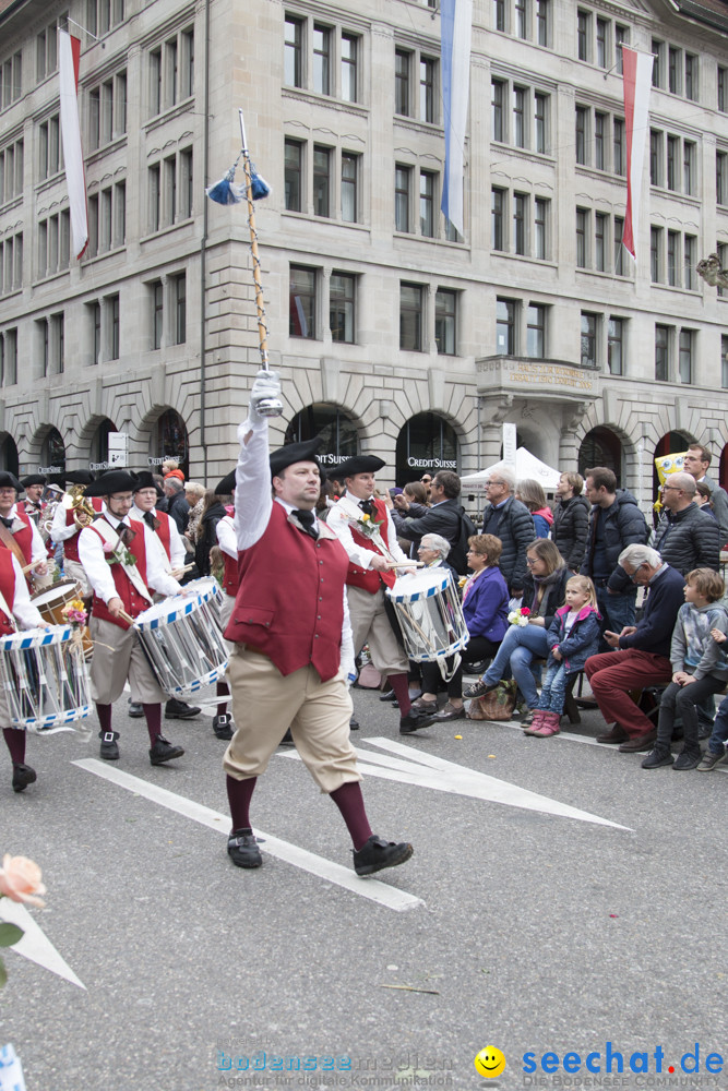 Sechselaeuten Kinderumzug - Fruehlingsfest: Zuerich, 08.04.2019