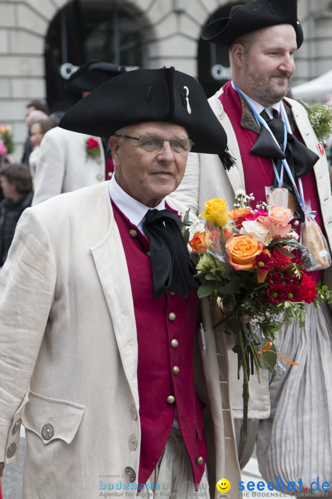 Sechselaeuten Kinderumzug - Fruehlingsfest: Zuerich, 08.04.2019